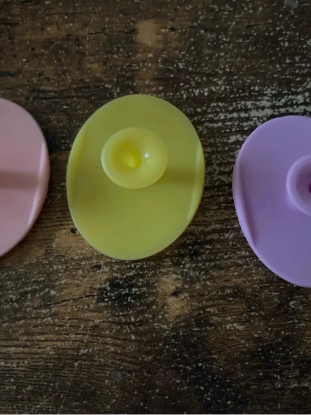 3 Pack Silicone Facial Cleansing Brush - Gentle Exfoliating Cleanser
